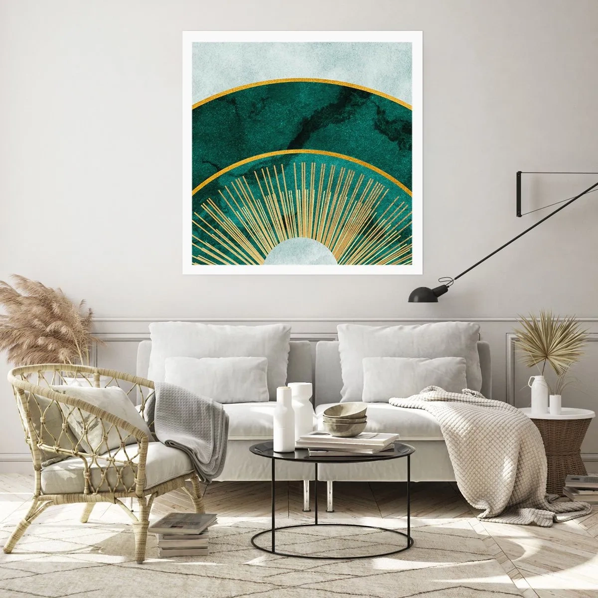 Poster - Anderes Sonnensystem - 50x50 cm