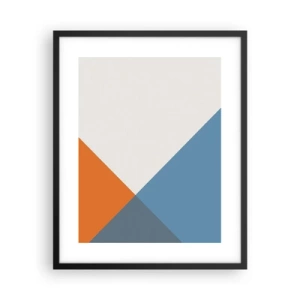 Poster in einem schwarzem Rahmen - In einem Winkel… - 40x50 cm