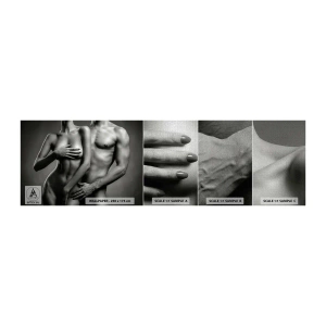 Fototapeten Muster Premium Canvas - Adam und Ewa - Frau, Mann, Körper - 100x30 cm