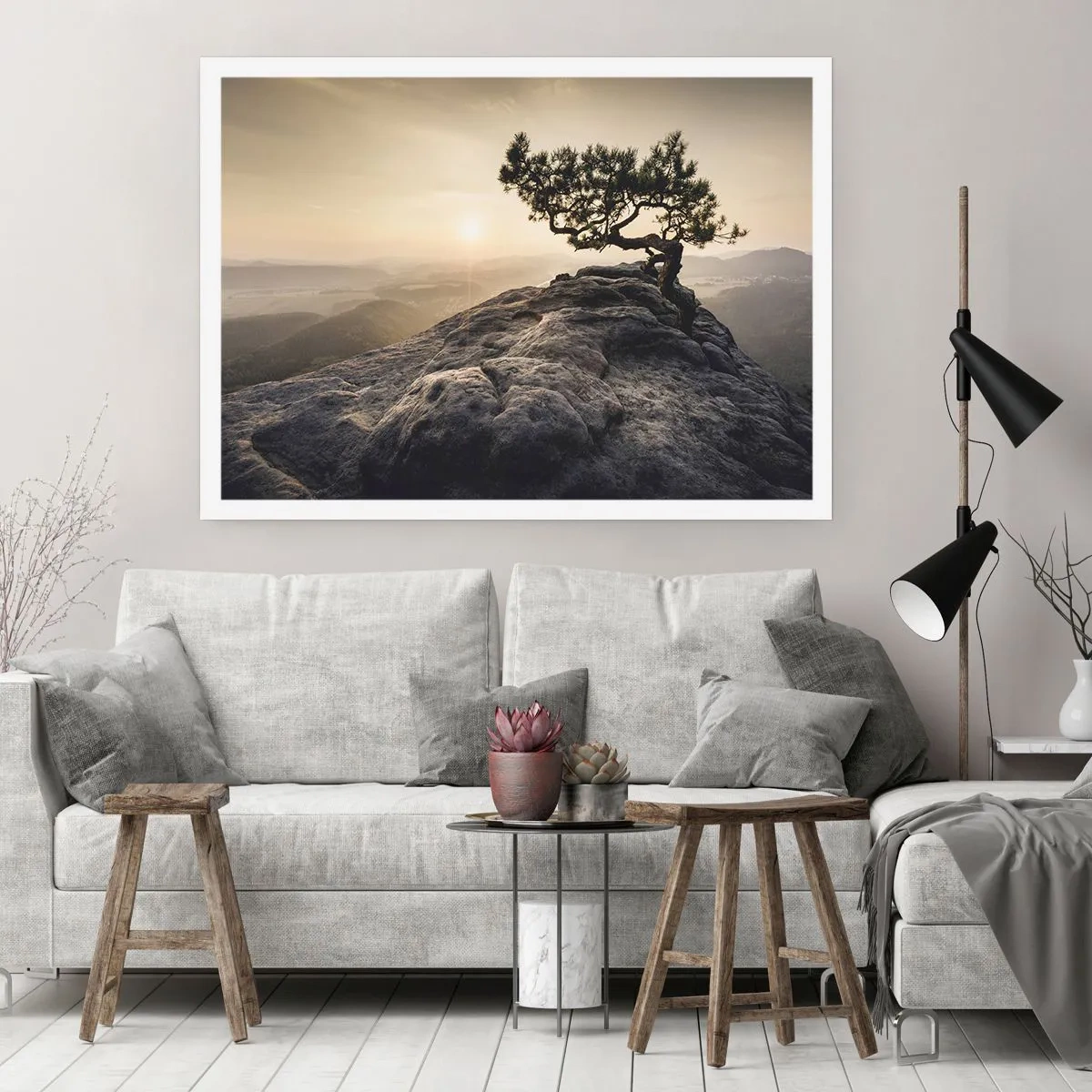Poster - Das Leben gewinnt immer - 91x61 cm
