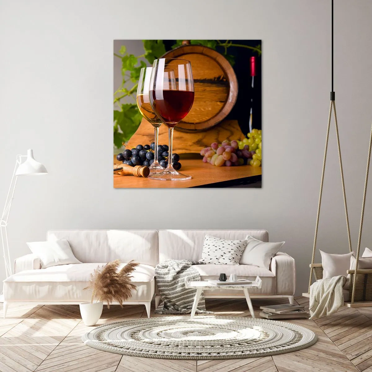 Bild auf Leinwand - Leinwandbild - Wie die alten Meister - 50x50 cm