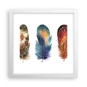 Poster in einem weißen Rahmen - Rituale, Zeremonien, Geheimnisse - 30x30 cm