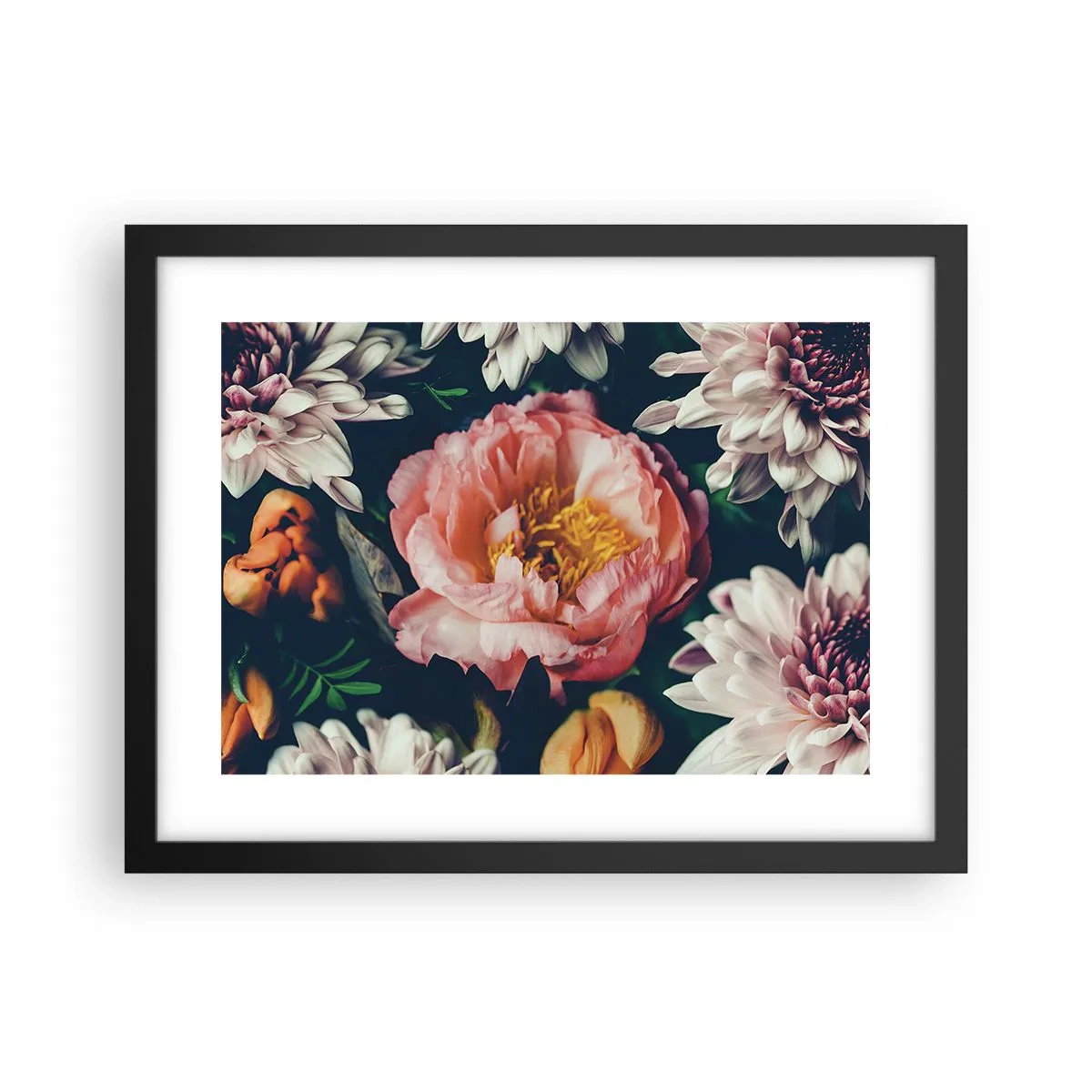 Poster in einem schwarzem Rahmen - Mit barocker Pracht - 40x30 cm