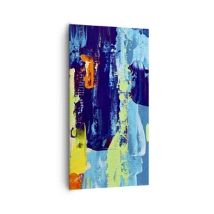 Bild auf Leinwand - Leinwandbild - Das Leben ist wunderschoen! - 65x120 cm