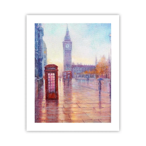 Poster - Londoner Herbsttag - 40x50 cm