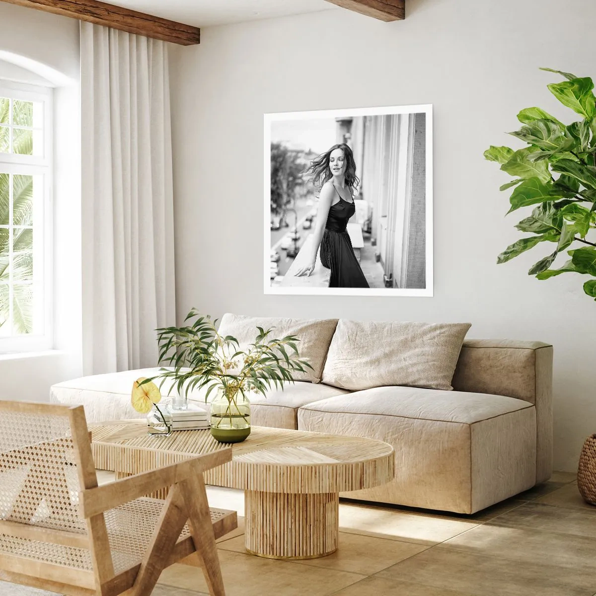 Poster - Bestimmt ein Pariser - 30x30 cm