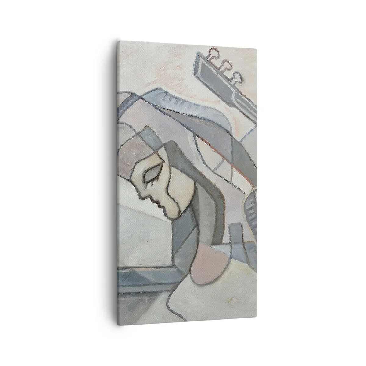 Bild auf Leinwand - Leinwandbild - In der Kraft der Musik - 55x100 cm