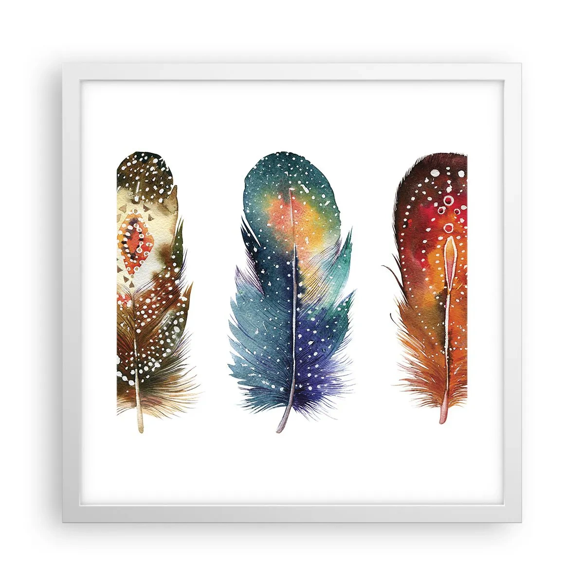 Poster in einem weißen Rahmen - Rituale, Zeremonien, Geheimnisse - 40x40 cm