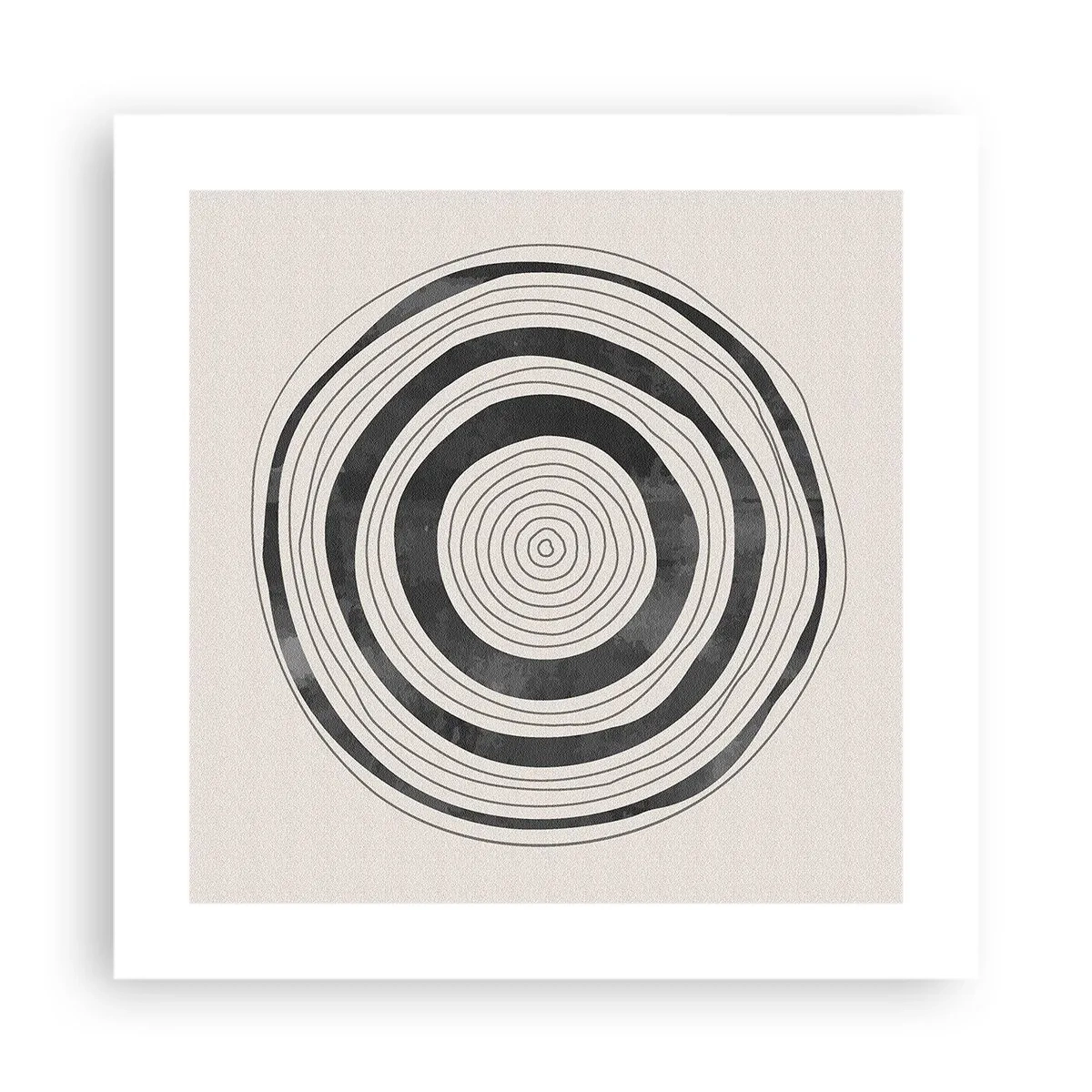 Poster - Wichtig ist, was dazwischen liegt - 40x40 cm