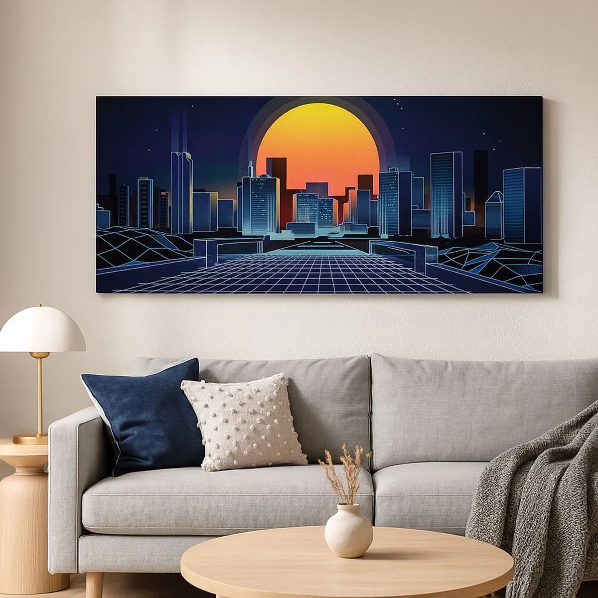 Bild auf Leinwand - Leinwandbild - Willst du immer noch zu Real gehen? - 100x40 cm