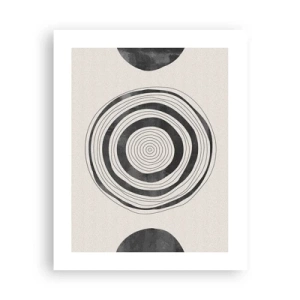 Poster - Wichtig ist, was dazwischen liegt - 40x50 cm