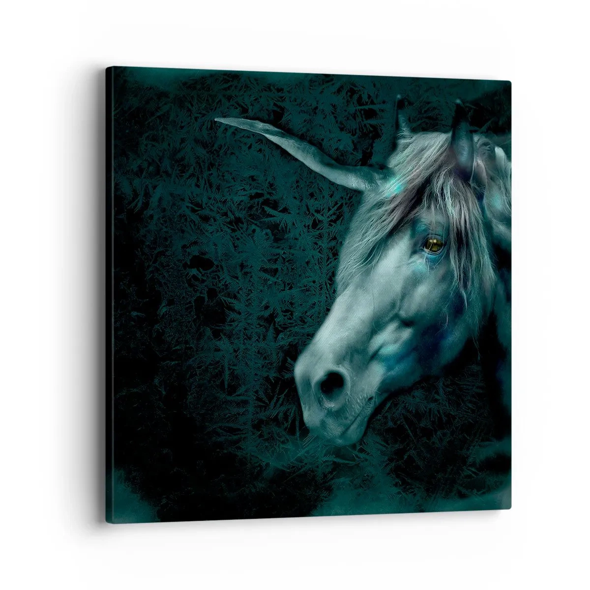 Bild auf Leinwand - Leinwandbild - In einem Märchenwald - 40x40 cm