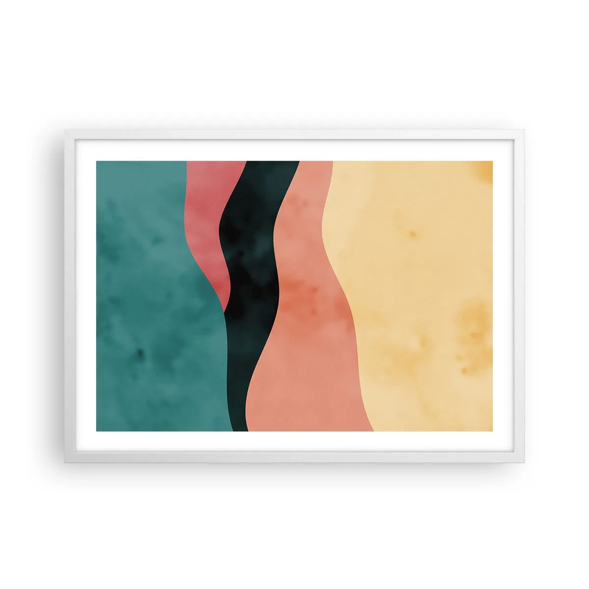 Poster in einem weißen Rahmen - Konforme Nichtkonformität - 70x50 cm