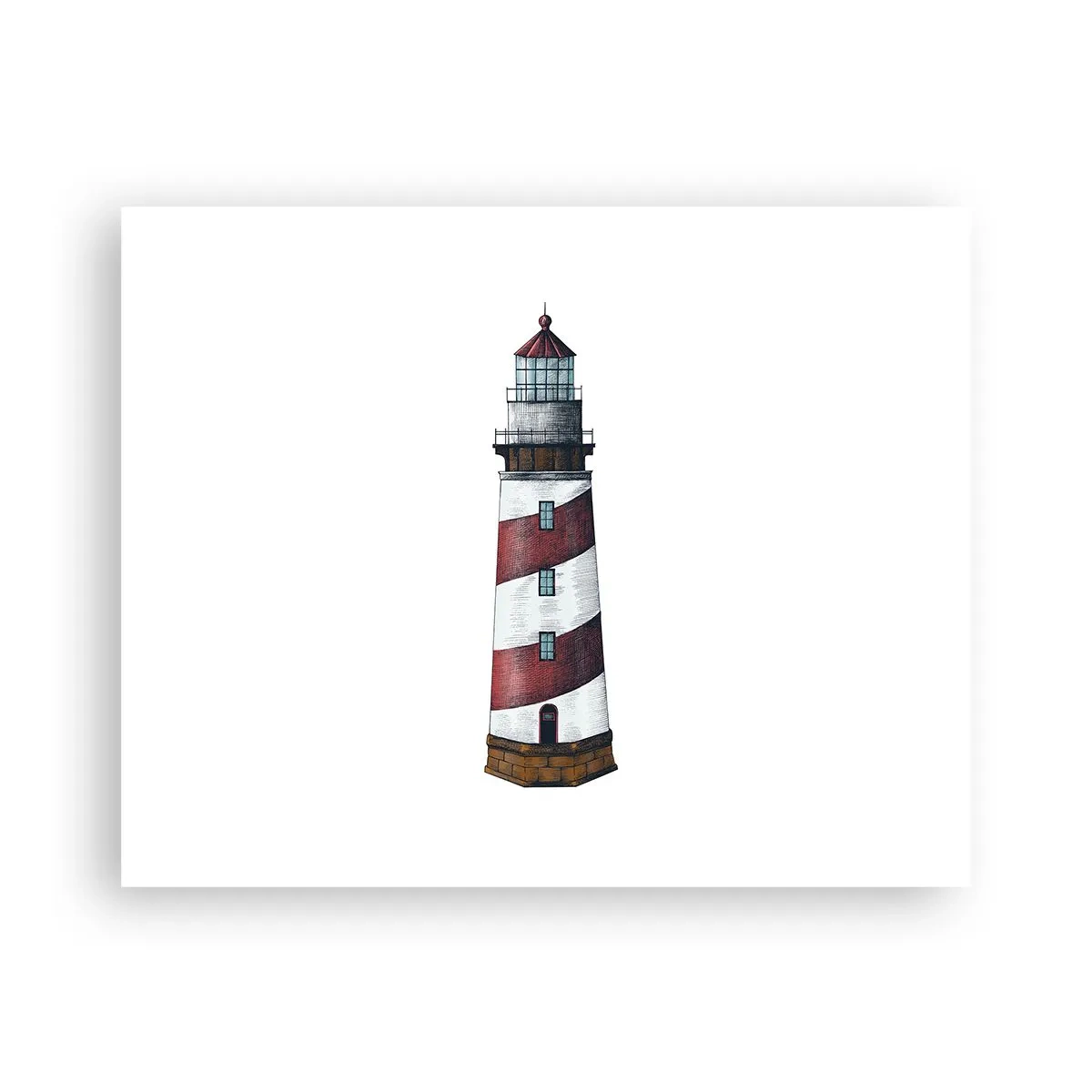 Poster - Immer auf der Hut - 50x40 cm