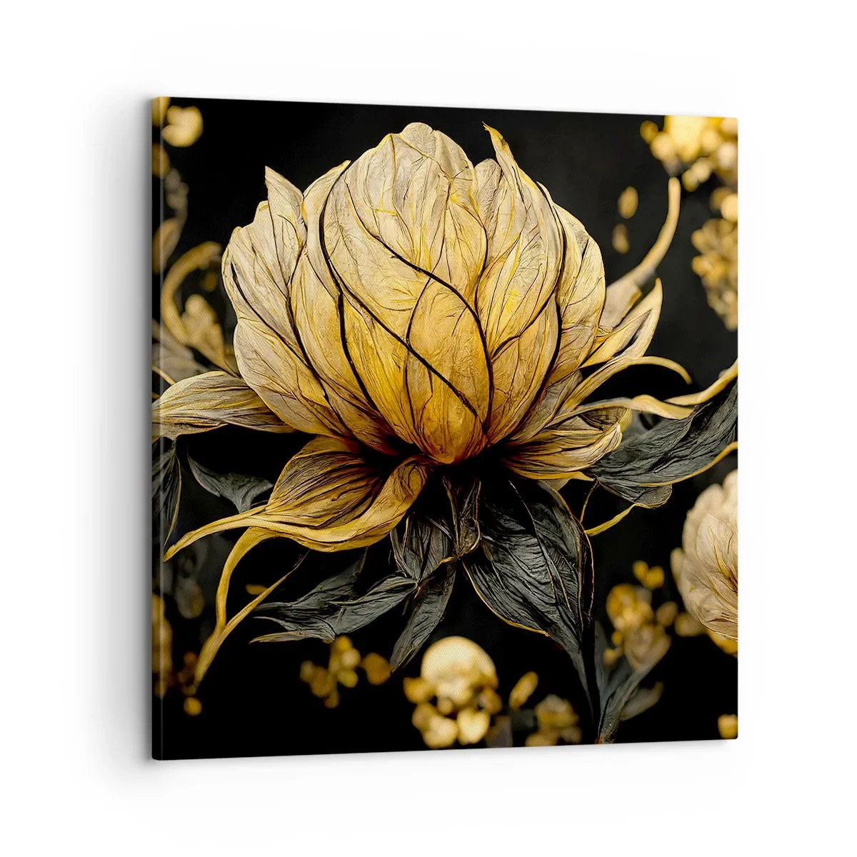 Bild auf Leinwand - Leinwandbild - Subtile Zerbrechlichkeit - 60x60 cm