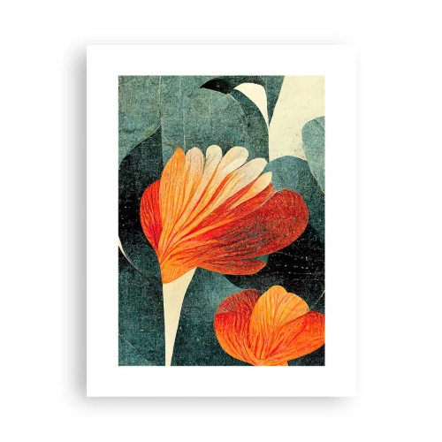 Poster - Hitze der Tropen und Kühle des Grüns - 30x40 cm