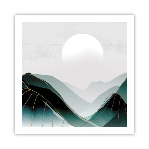 Poster - In voller Majestät - 60x60 cm