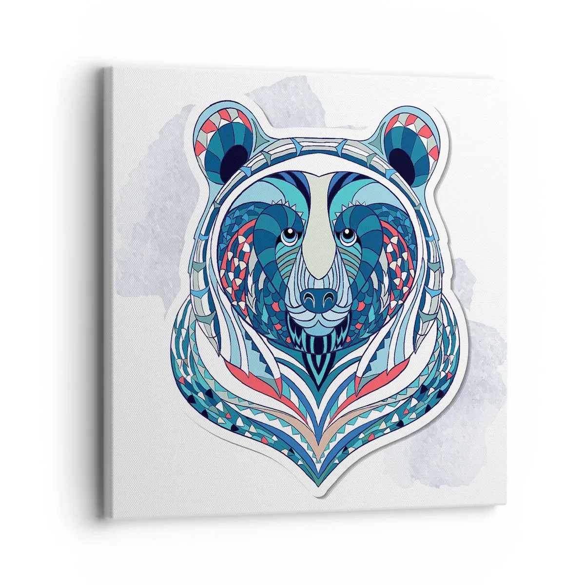 Bild auf Leinwand - Leinwandbild - Eviva Grönland! - 30x30 cm