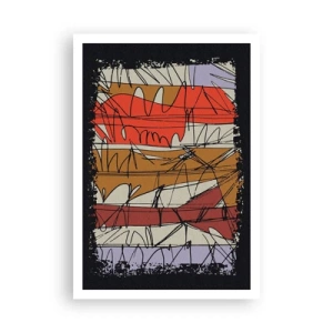 Poster - Spontane Komposition - 70x100 cm