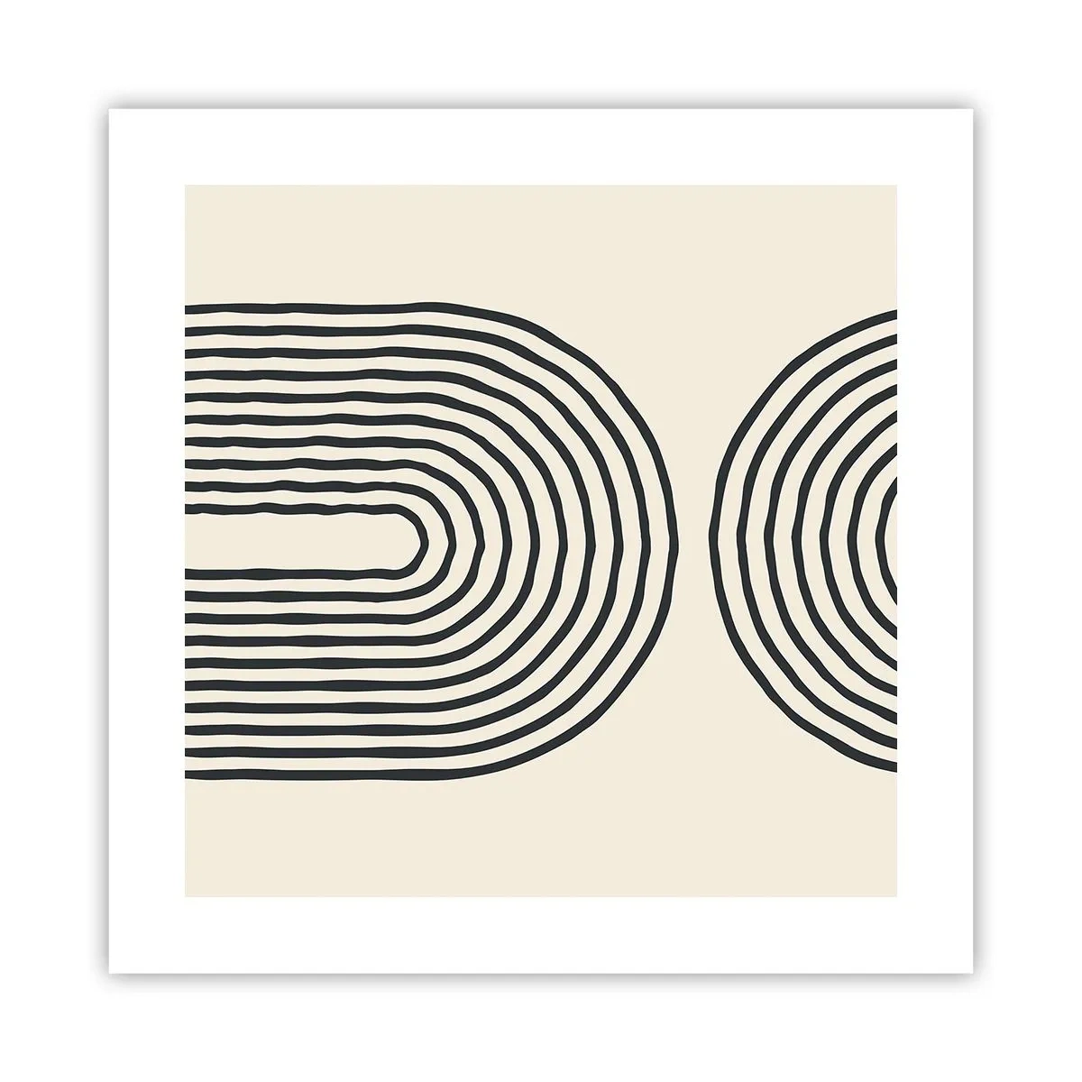Poster - In einem Moment ... - 40x40 cm