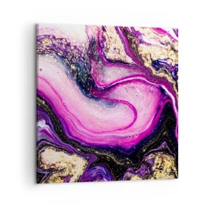 Bild auf Leinwand - Leinwandbild - Ein Moment hinter den Kulissen - 50x50 cm