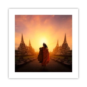 Poster - In Frieden für die Ewigkeit - 40x40 cm