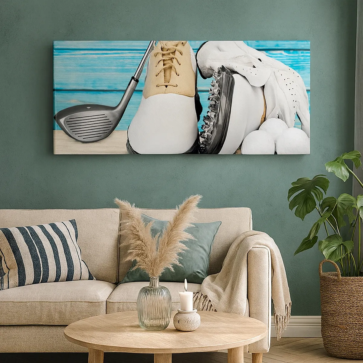 Bild auf Leinwand - Leinwandbild - Alles ist bereit - 30x30 cm