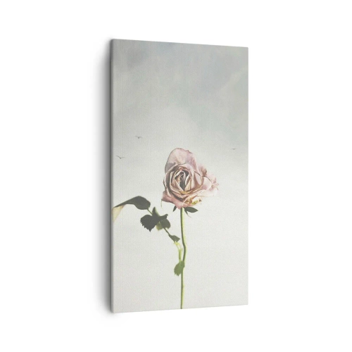 Bild auf Leinwand - Leinwandbild - Begrüßung des Frühlings - 45x80 cm