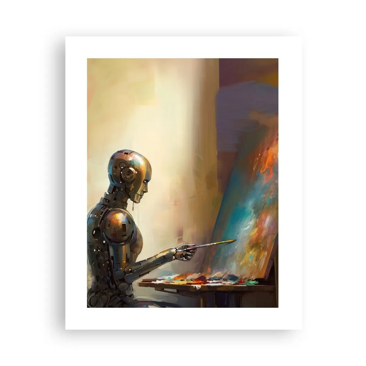 Poster - Die Kunst der Zukunft - 40x50 cm