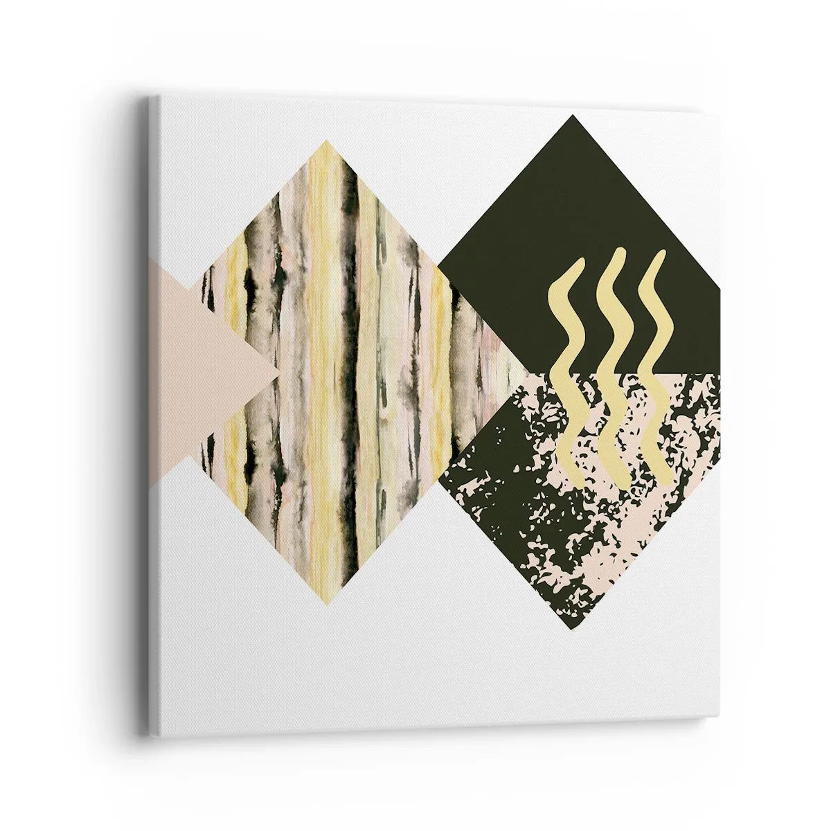 Bild auf Leinwand - Leinwandbild - Es ist nicht so einfach - 40x40 cm