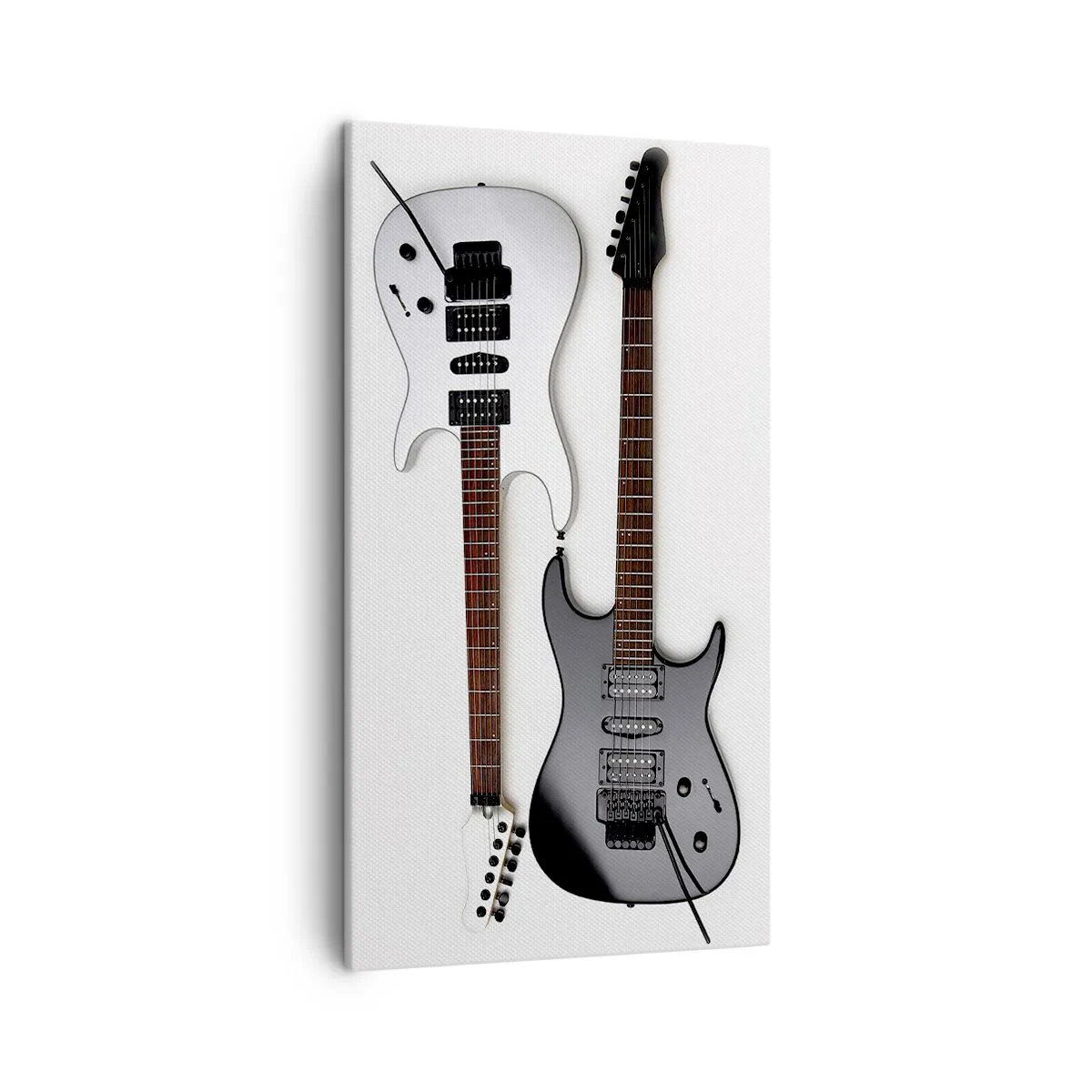 Bild auf Leinwand - Leinwandbild - Harmonie der Formen - 45x80 cm