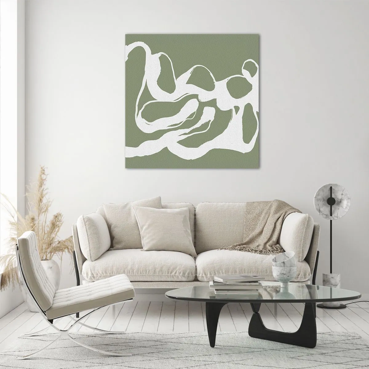 Glasbild - Bild auf glas - Ruf des Weltraums - 30x30 cm