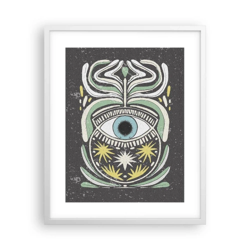 Poster in einem weißen Rahmen - Stammesrituale - 40x50 cm
