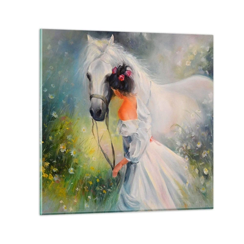 Glasbild - Bild auf glas - Wie aus einem schönen Traum - 30x30 cm