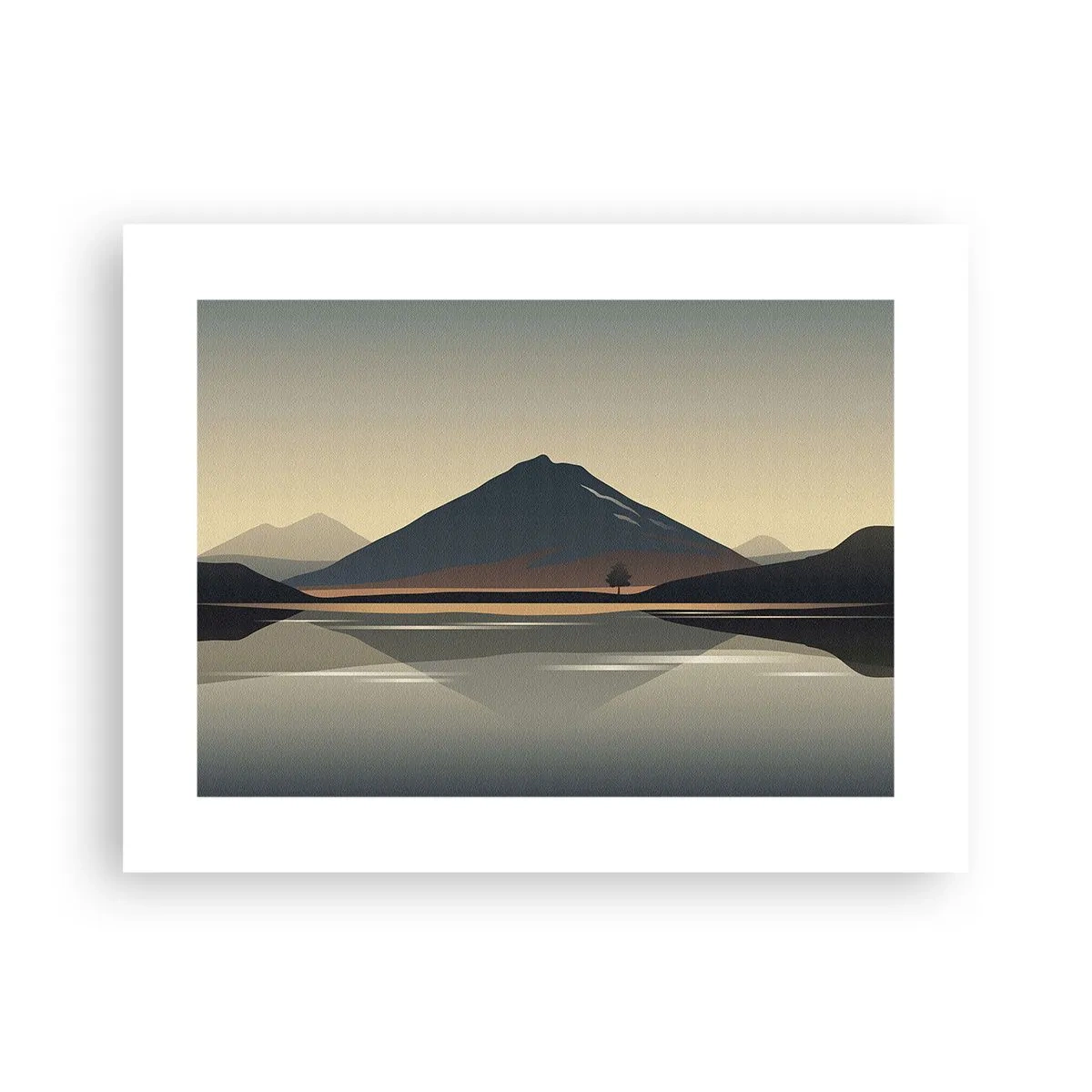 Poster - Spiegelreflexion - 40x30 cm