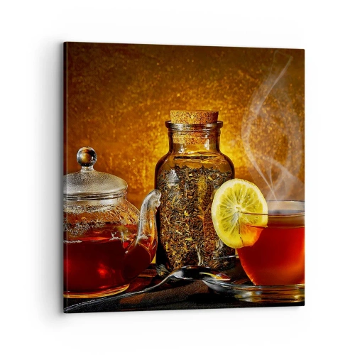 Bild auf Leinwand - Leinwandbild - Im Stil der niederländischen Meister - 70x70 cm