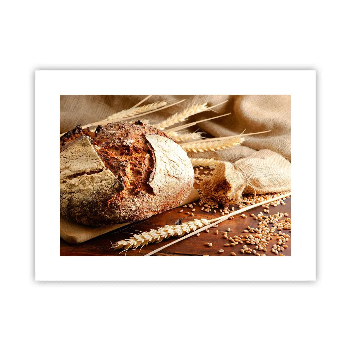 Poster - Appetitanregend, duftend, knackig - 40x30 cm