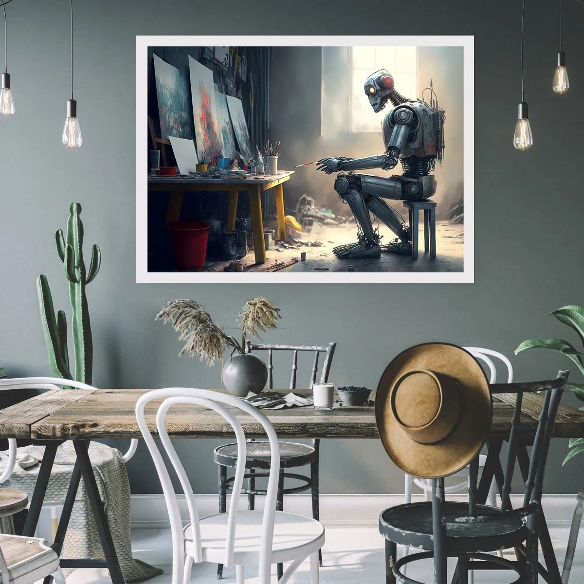 Poster - Schöpfungsakt - 91x61 cm