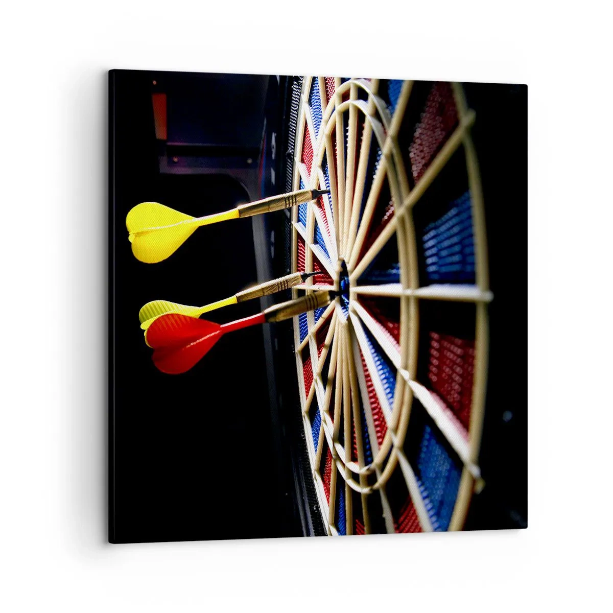 Bild auf Leinwand - Leinwandbild - Auf den Punkt gebracht - 50x50 cm