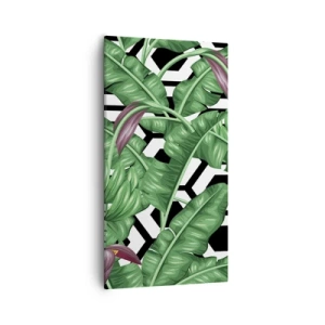 Bild auf Leinwand - Leinwandbild - Von Natur aus eine symmetrische Komposition - 55x100 cm