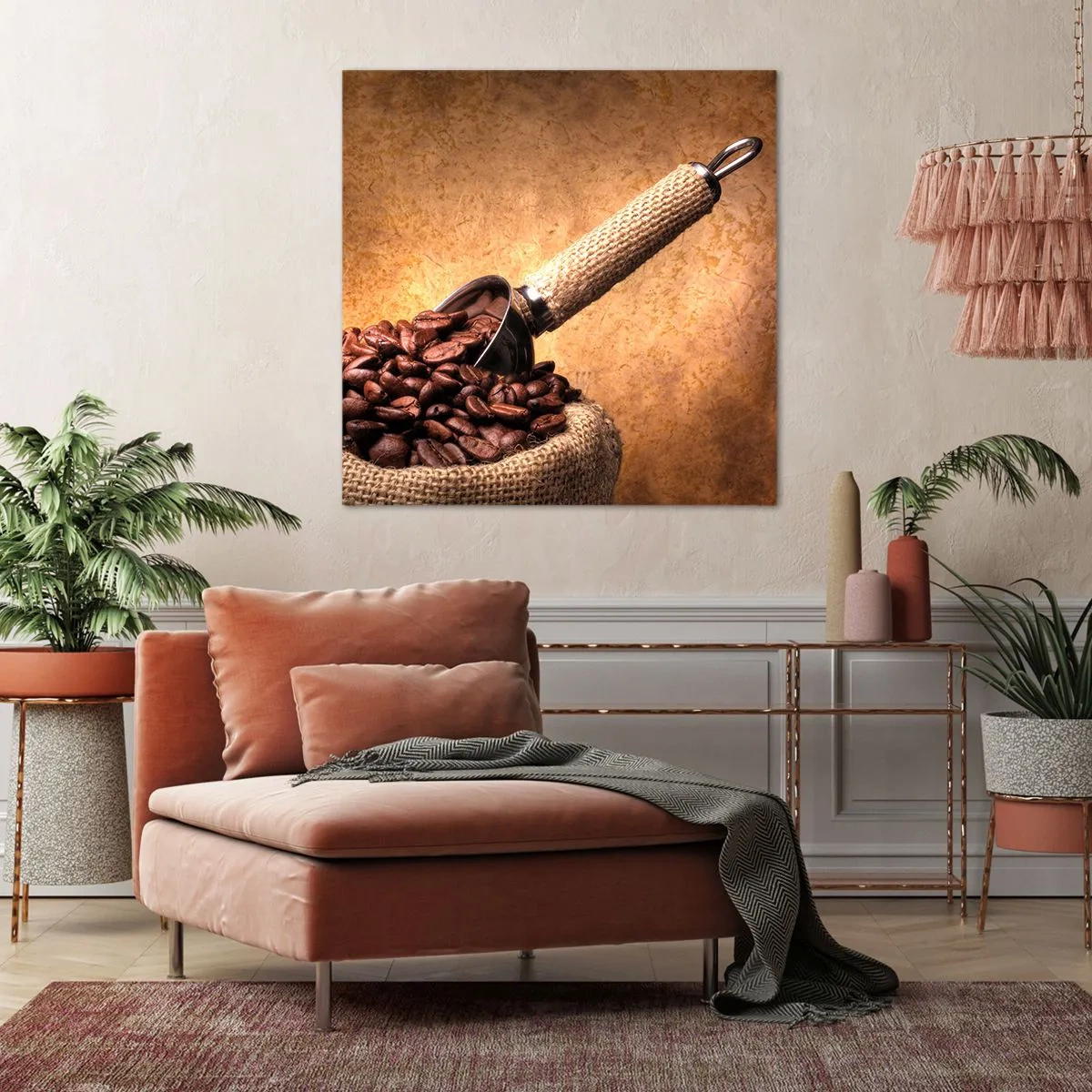 Bild auf Leinwand - Leinwandbild - An der Quelle des Geschmacks - 40x40 cm