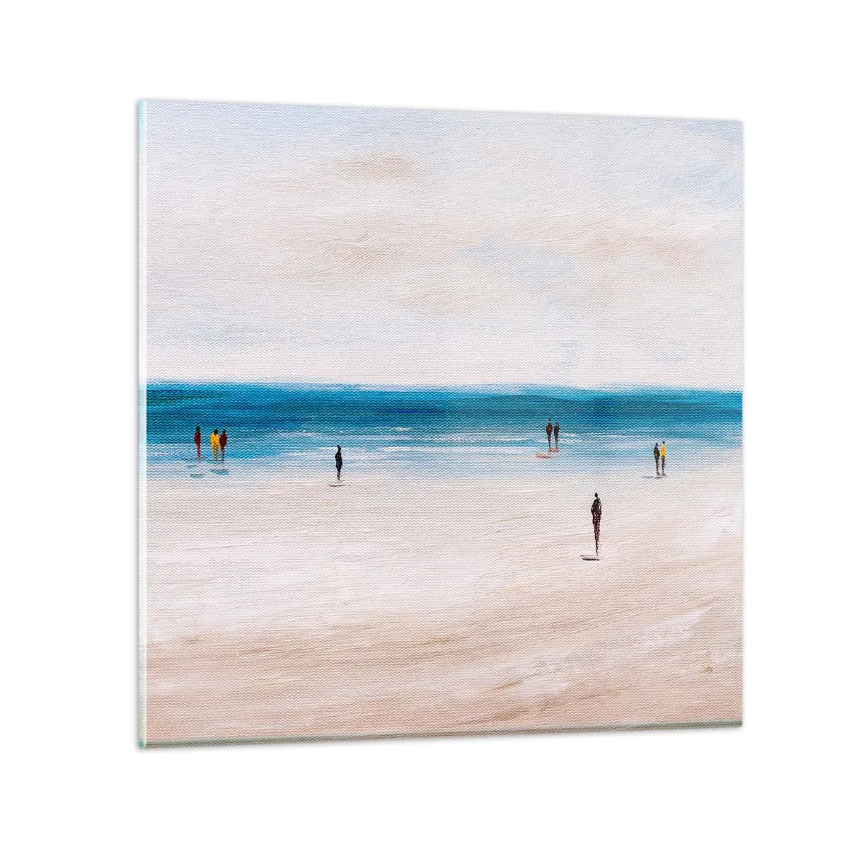 Glasbild - Bild auf glas - Natürliches Bedürfnis - 40x40 cm