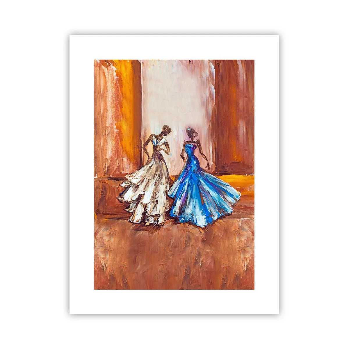 Poster - Ein dankbares Duo - 30x40 cm