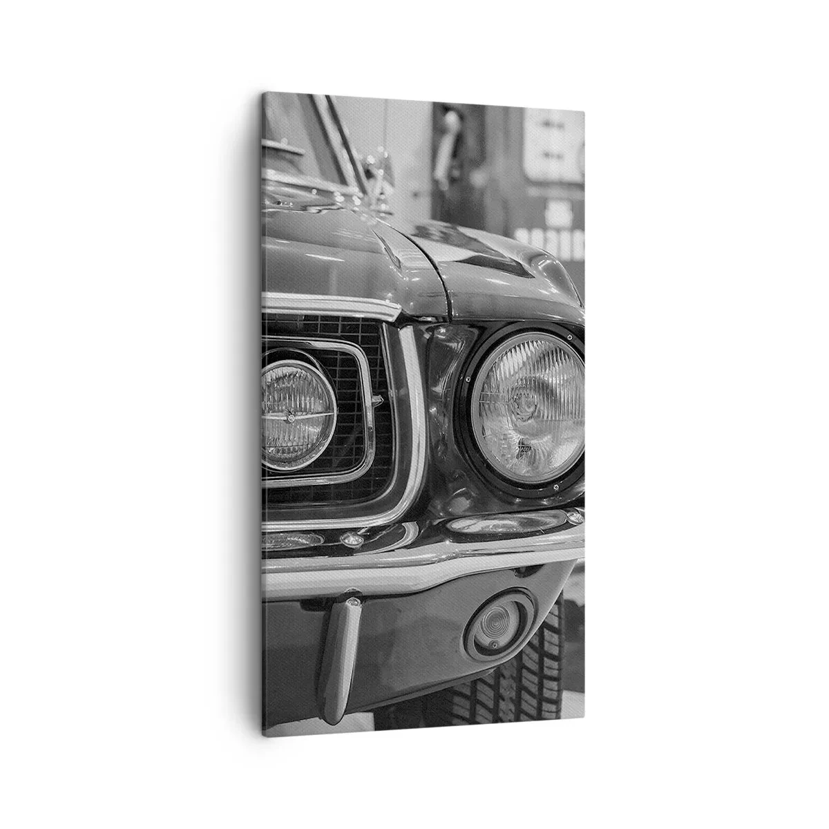 Bild auf Leinwand - Leinwandbild - Wilder Ritt - 45x80 cm