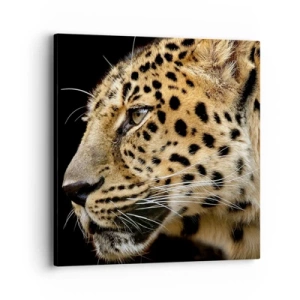 Bild auf Leinwand - Leinwandbild - Ruhig, fokussiert, bereit - 40x40 cm