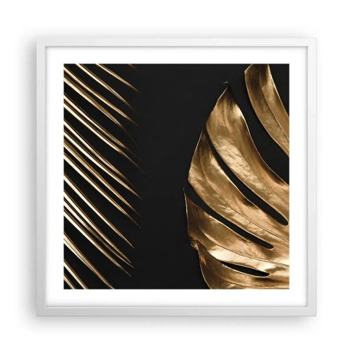 Poster in einem weißen Rahmen - Anders und genauso teuer - 50x50 cm