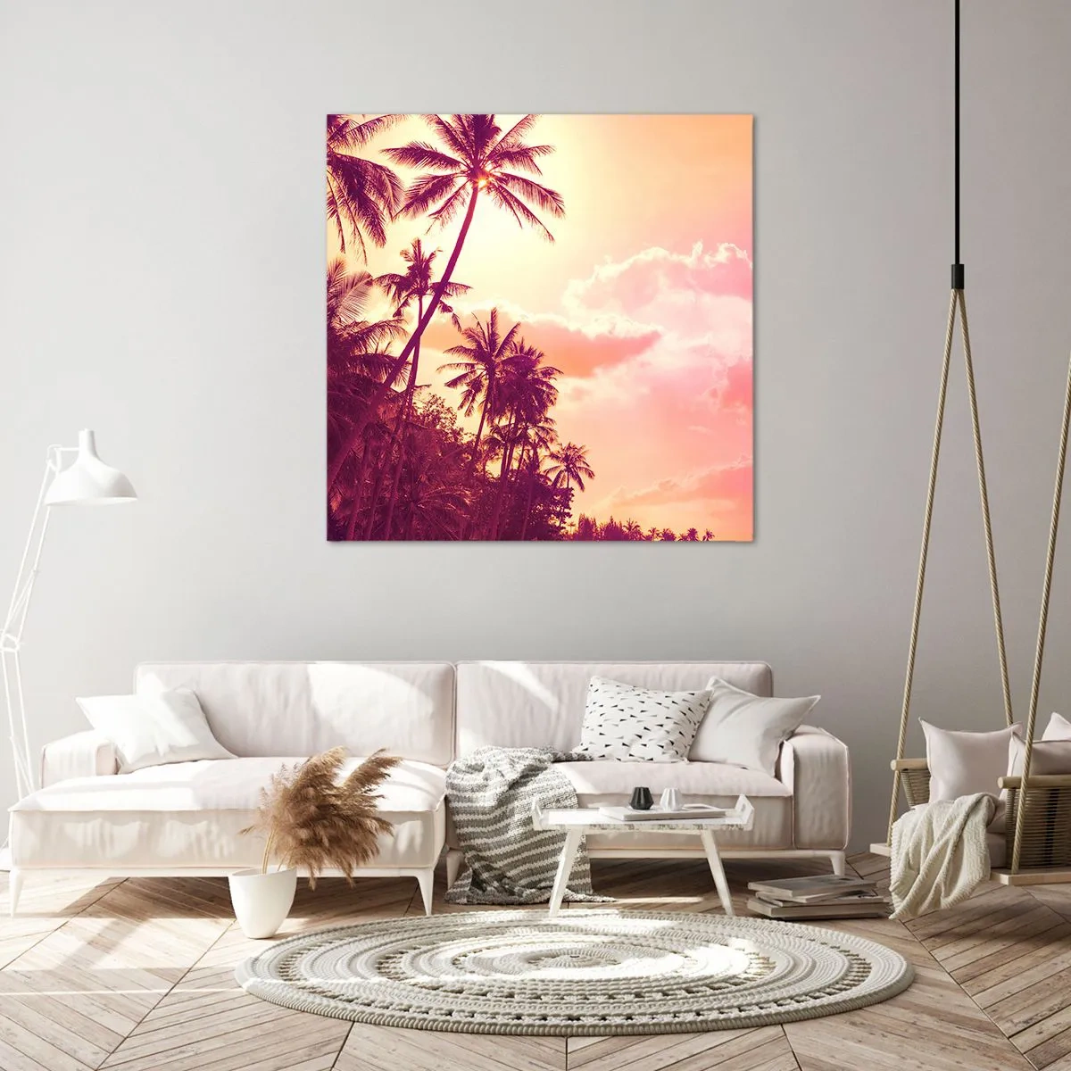 Bild auf Leinwand - Leinwandbild - Du musst auswählen - 40x40 cm