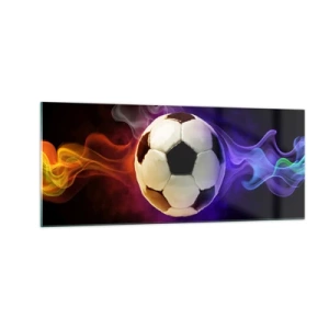 Glasbild - Bild auf glas - Die magische Kraft des Spiels - 100x40 cm