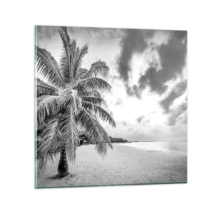 Glasbild - Bild auf glas - Wenn du dich nach Einsamkeit sehnst ... - 50x50 cm