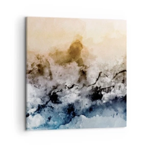Bild auf Leinwand - Leinwandbild - In einer Nebelwolke ertrunken - 50x50 cm